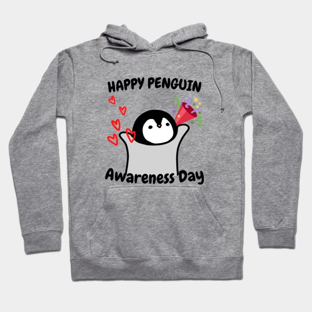 Penguin Awareness Day (20th January) Hoodie by Artmmey